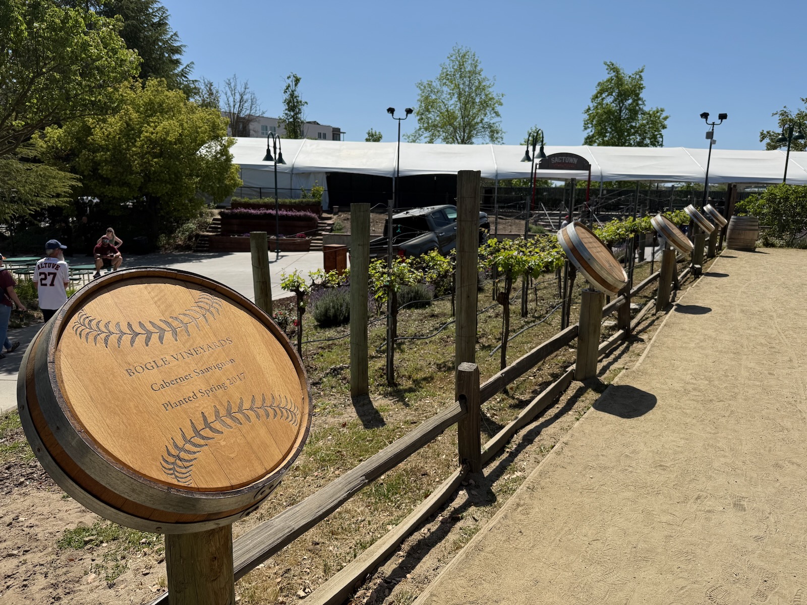 Sutter Health Park wine