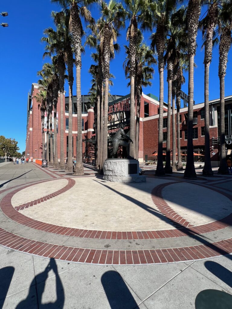 Oracle Park Willie Mays Plaza