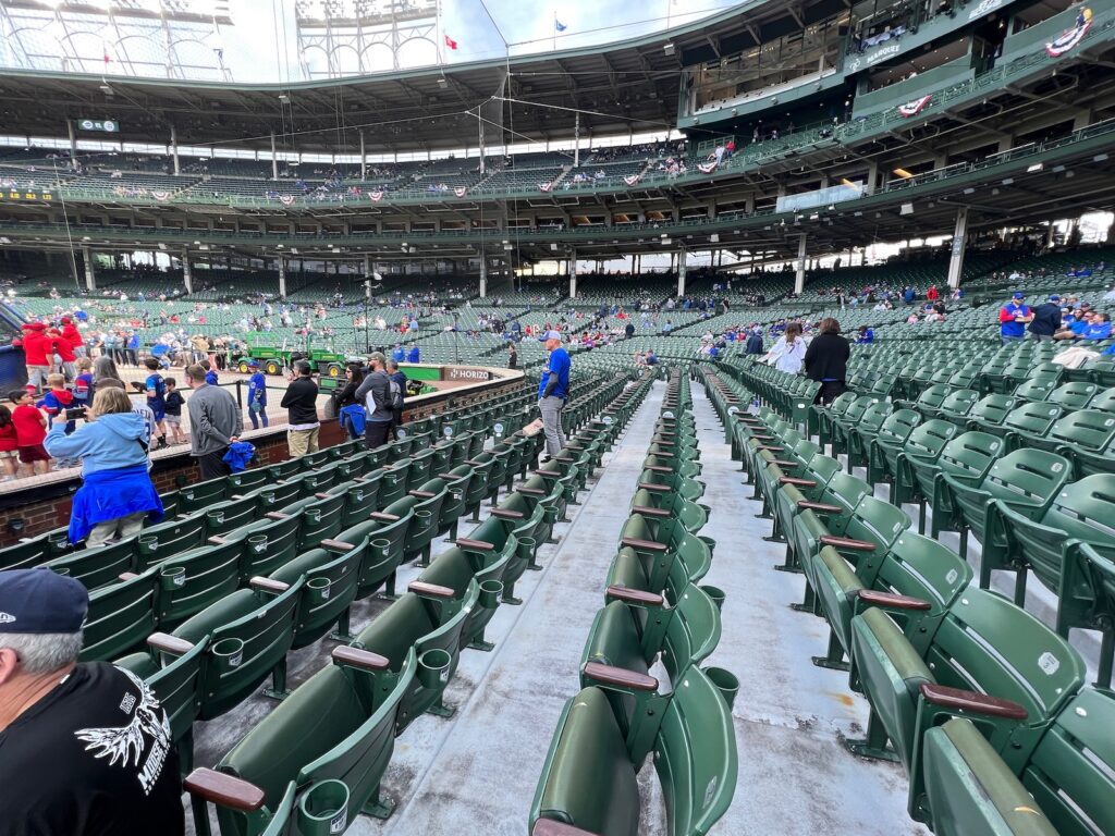 The Coolest Seats in Baseball? 1914 Club at Wrigley Field Review – Ballpark  Ratings