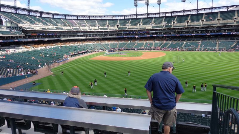 Comerica Park upper deck