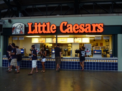 Comerica Park Little Caesars concessions