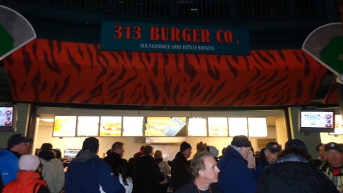 Comerica Park concessions 313 Burger Co.