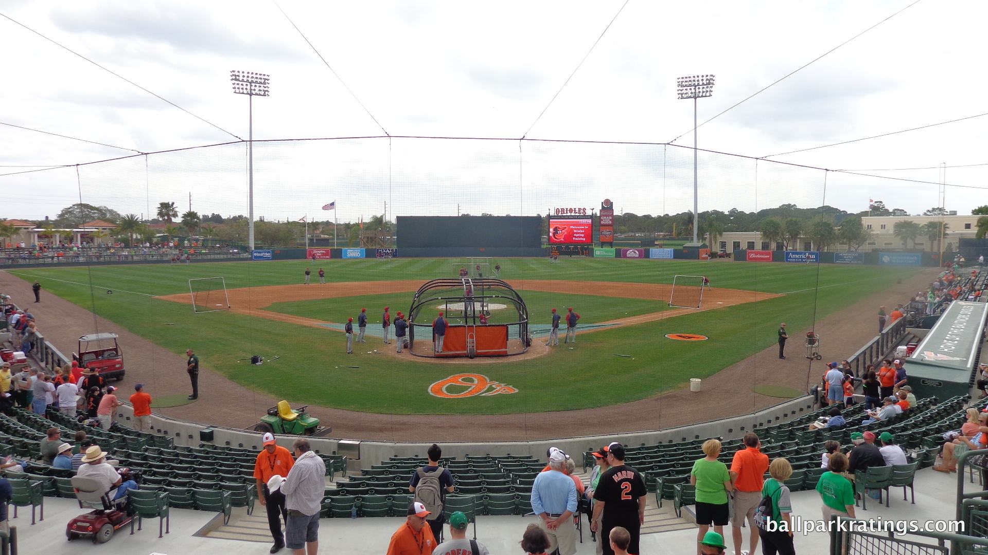 Baltimore Orioles team store at the Ed Smith Stadium Sarasota