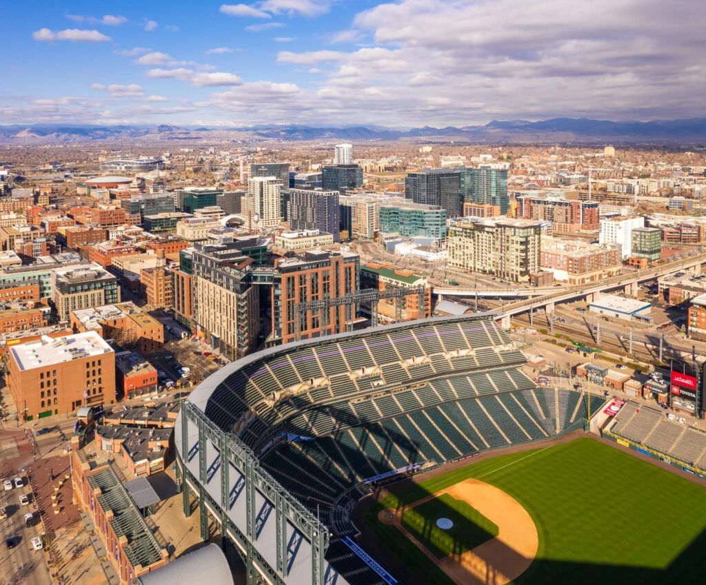 Coors Field Columbines - Colorado Hardscapes