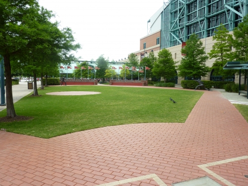 Minute Maid Park statues