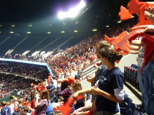 Turner Field Tomahawk Chop