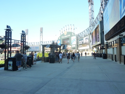Guaranteed Rate Field outfield concourse