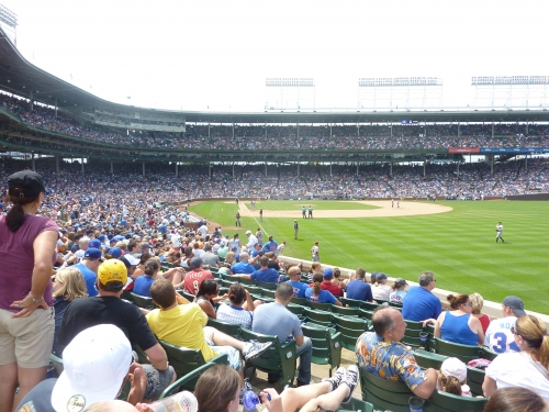 The Coolest Seats in Baseball? 1914 Club at Wrigley Field Review – Ballpark  Ratings